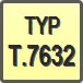 Piktogram - Typ: T.7632